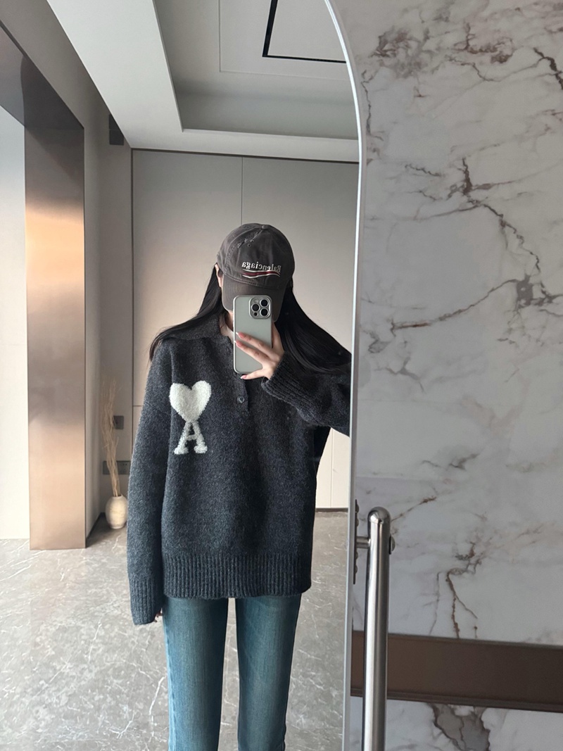 このアミ パリスレディースニットトップス