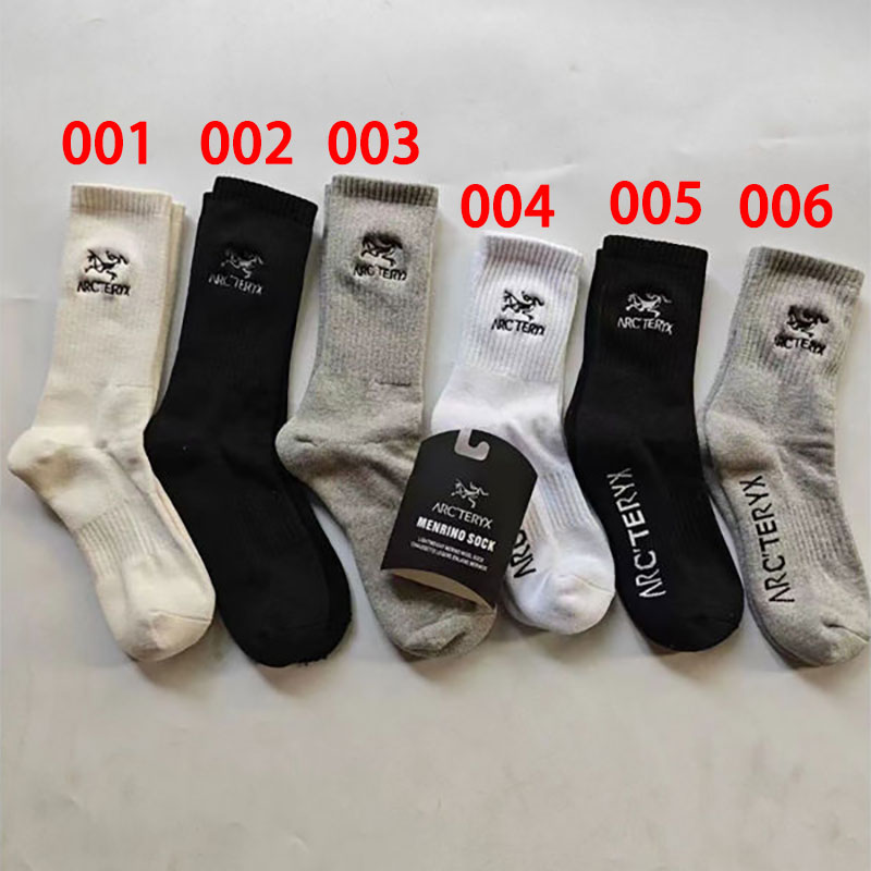 アークテリクス厚手ソックス 女の子好き