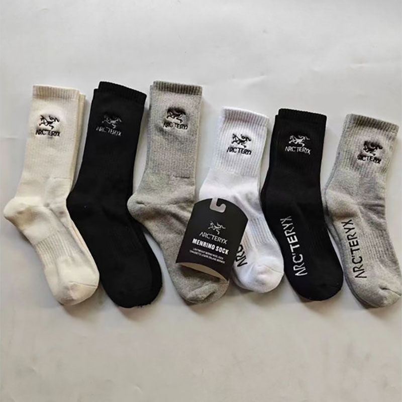 アークテリクス上質な コットン ソックス