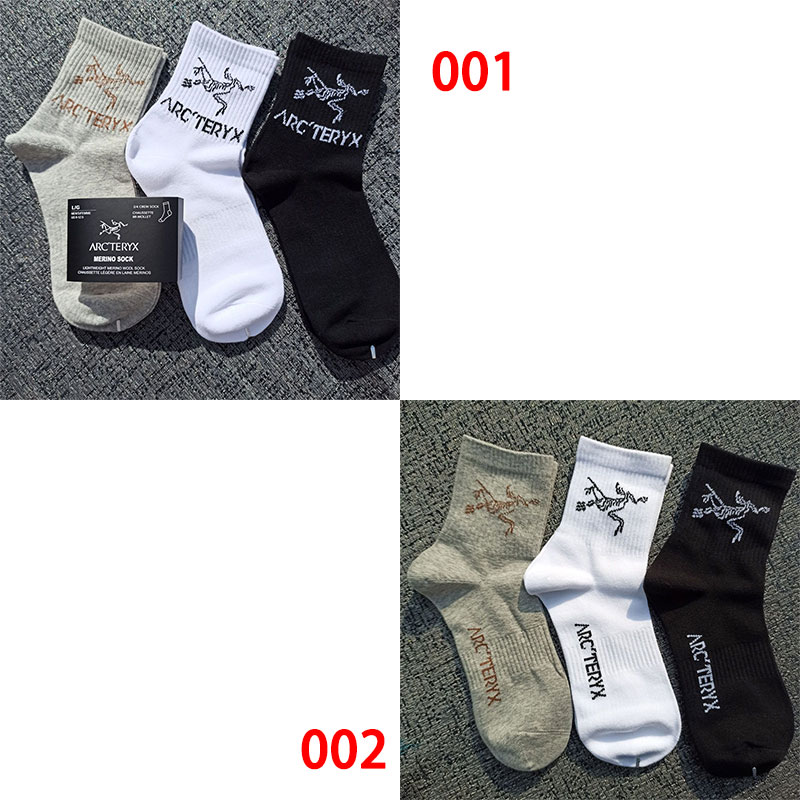 ハイブランドアークテリクスソックス 綿製