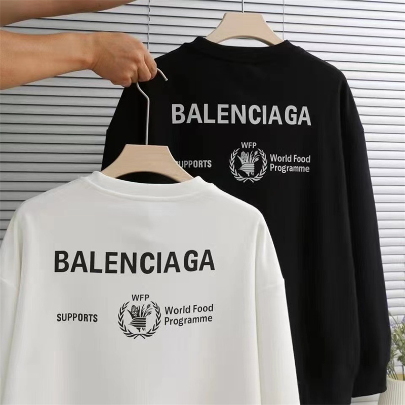 ブランド Balenciaga 春秋トレーナーシャツ