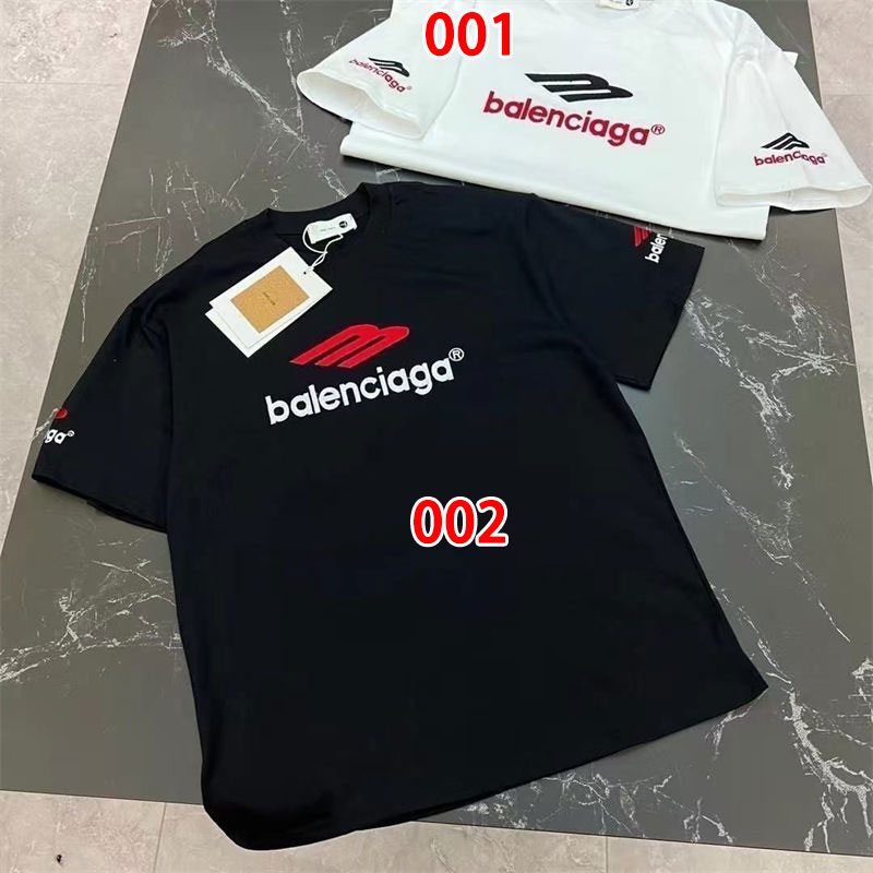  バレンシアガtシャツハイブランド夏