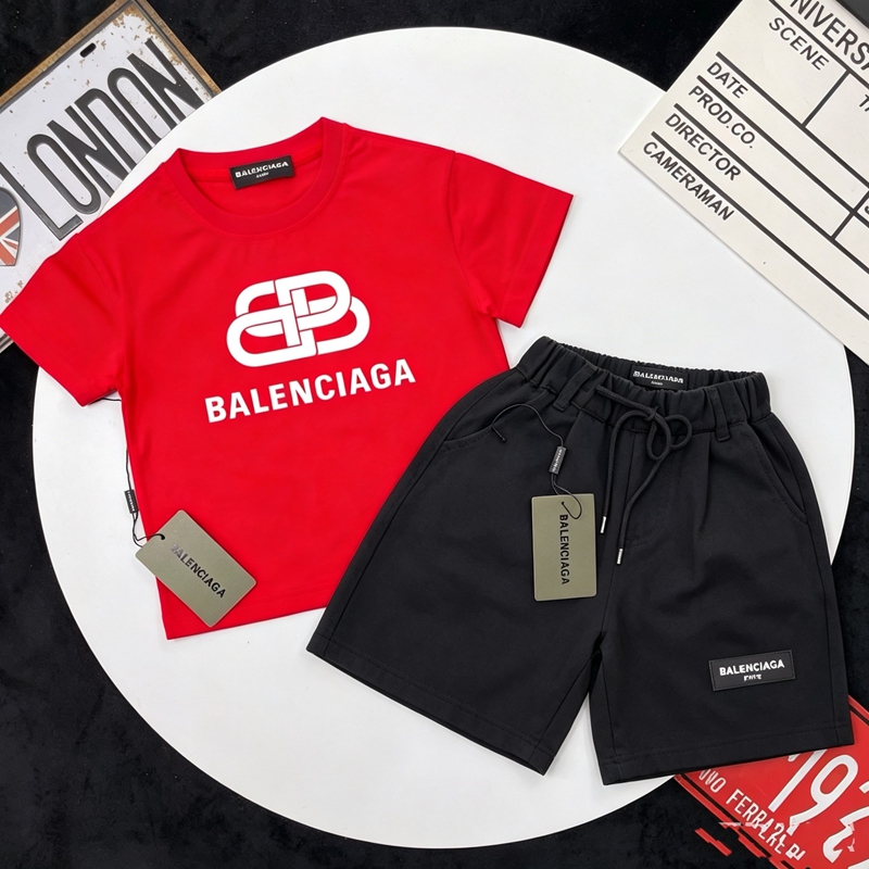 ブランドBalenciagaキッズ半袖tシャツ