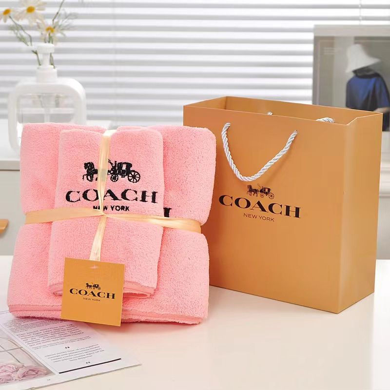 ハイブランドCoachバスタオル ギフト