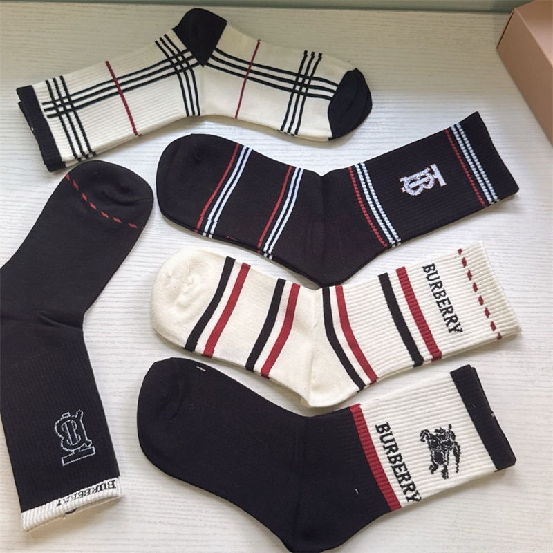 Burberry コットン 靴下 メンズ