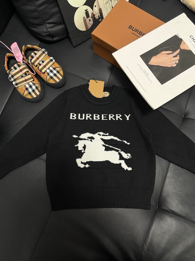 バーバリーブランド子供セーター