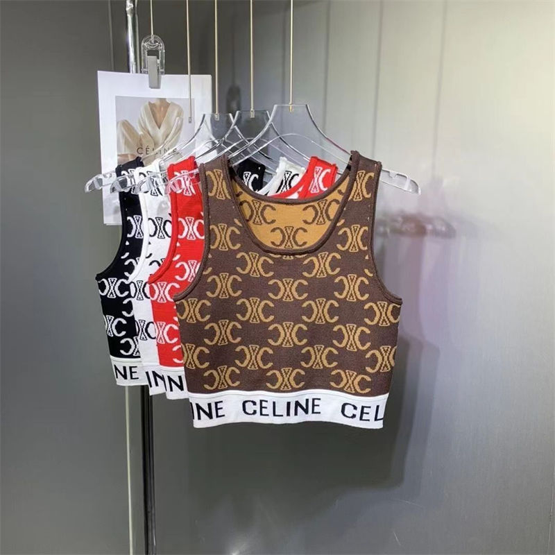 ブランドCeline ニットタンクトップ