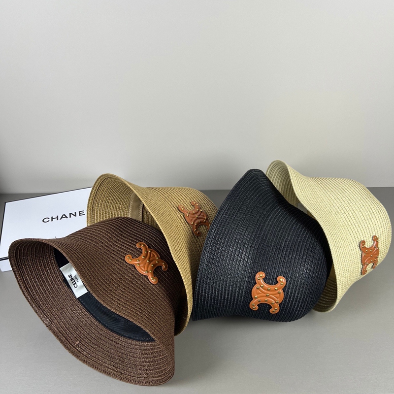 ブランドセリーヌバケットハット