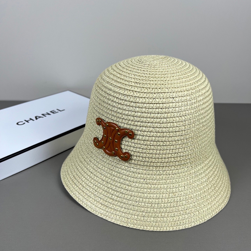 Celineストローハット レディース