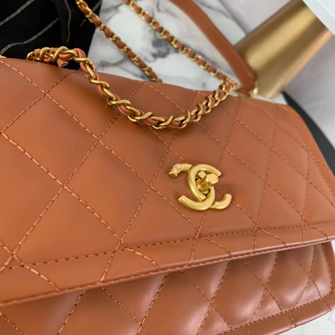 chanel レデイーズ バッグ  チェーンバッグ 女の子 純正レザー 高級感 