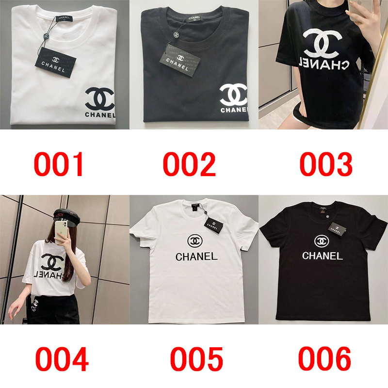 Chanel シャネルブランドtシャツオーバーサイズブランドtシャツ高品質韓国