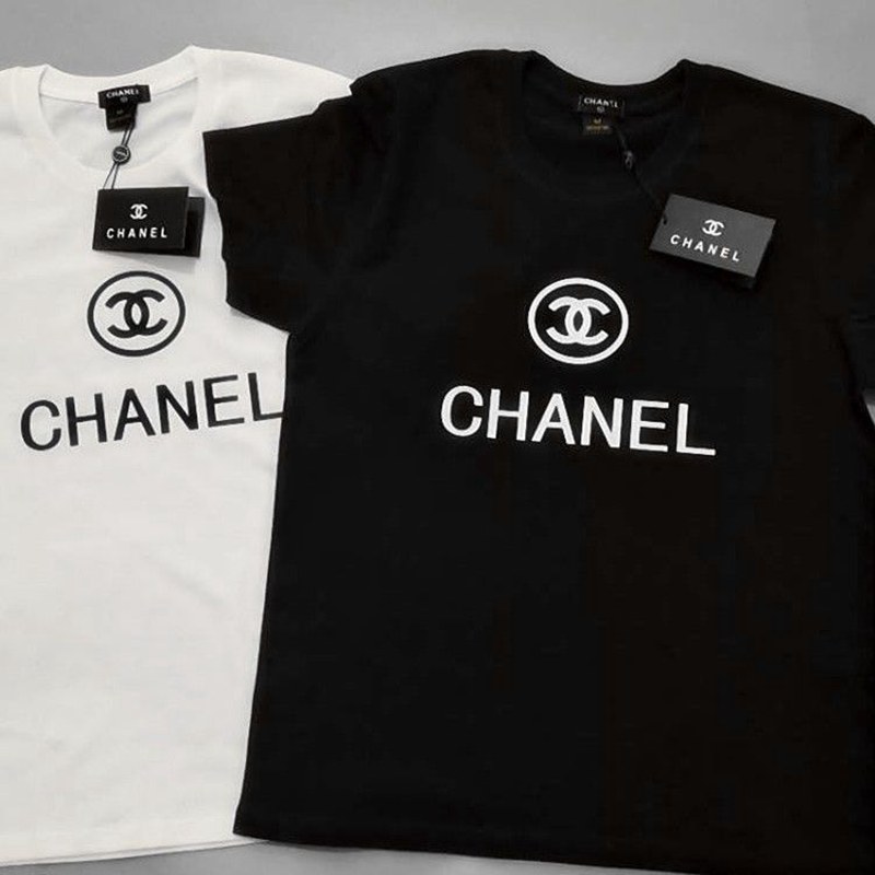 Chanel シャネルTシャツ ブランド かわいい大人カットソーペアカップル上質