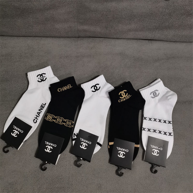 Chanel 浅口ソックス 女の子好き