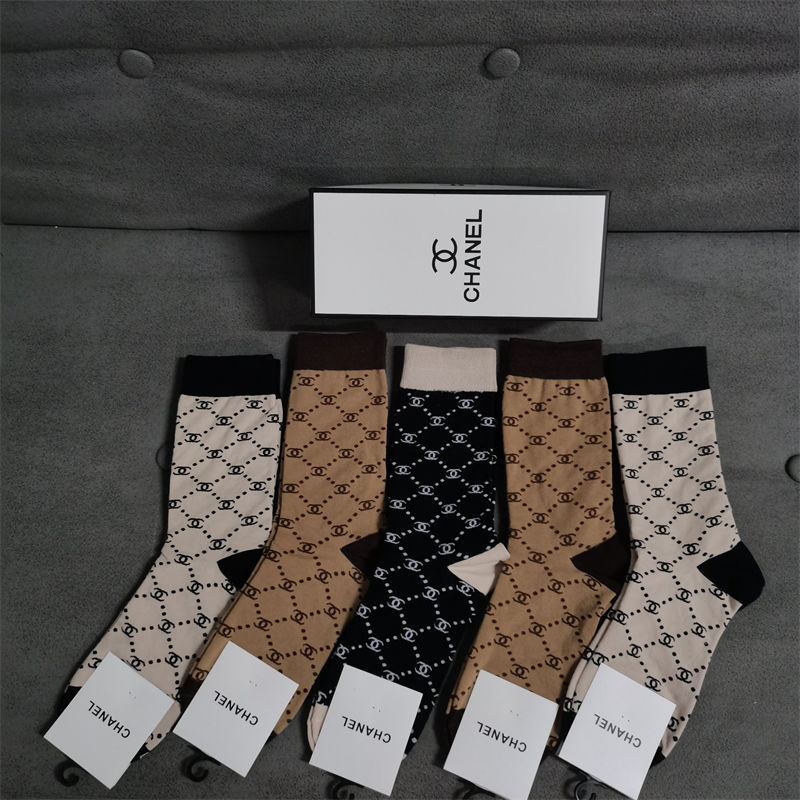 ブランドChanel 綿ソックス 