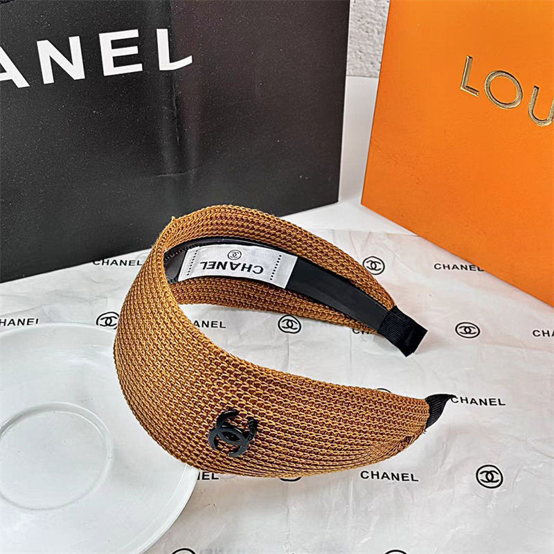 Chanelヘアターバン 髪アレンジ