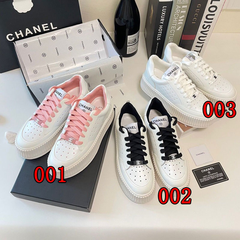 Chanel 厚底スニーカー