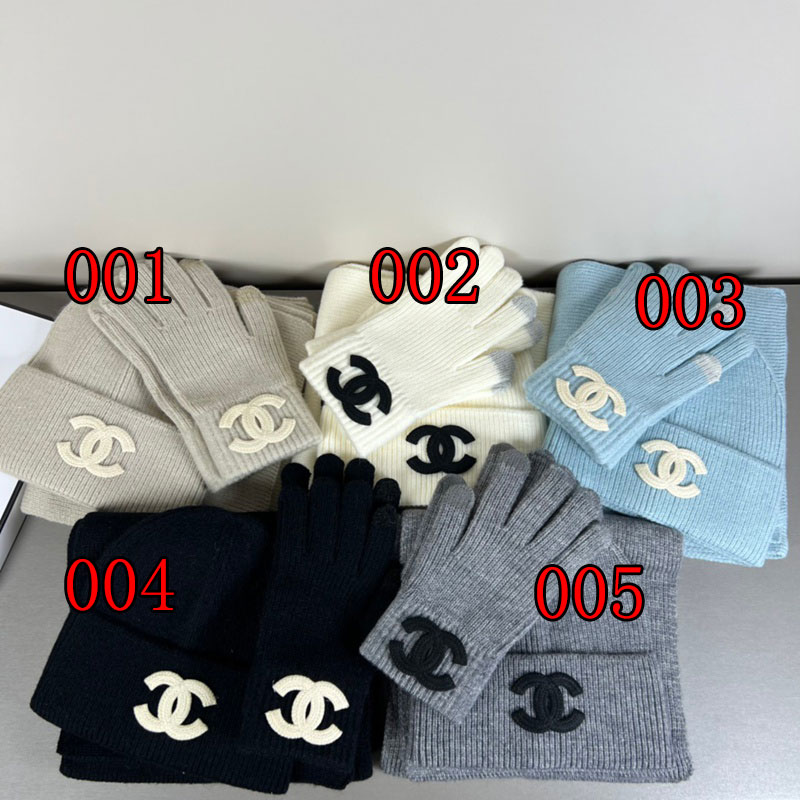 シャネルレディース防寒アクセサリー