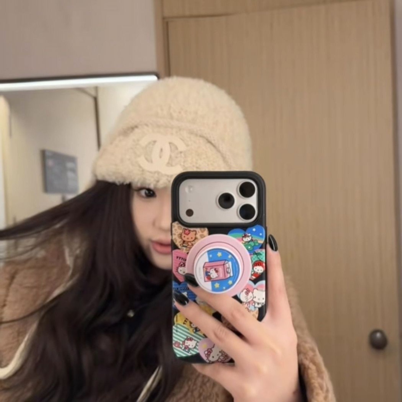 シャネルニット帽子