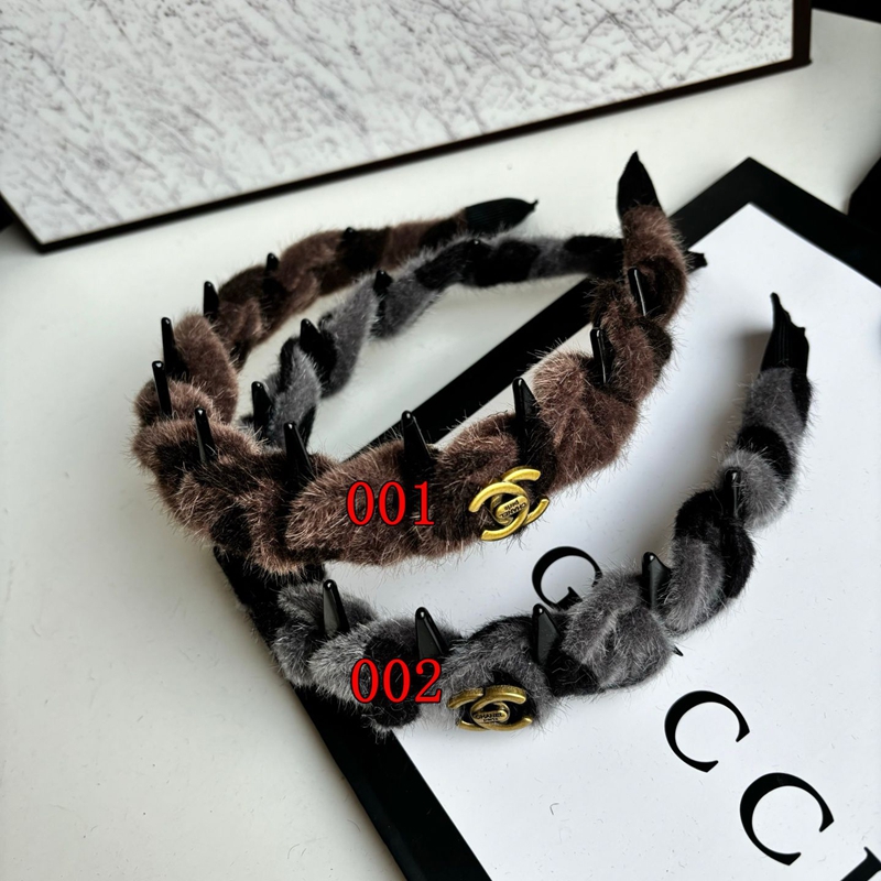 シャネルヘアカチューシャレディース