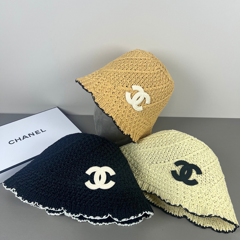 ハイブランドChanel日除けハット男女兼用