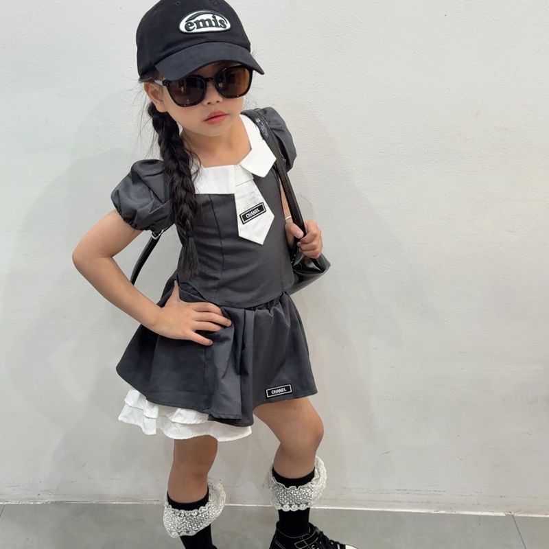 Chanelガールズ半袖トップス