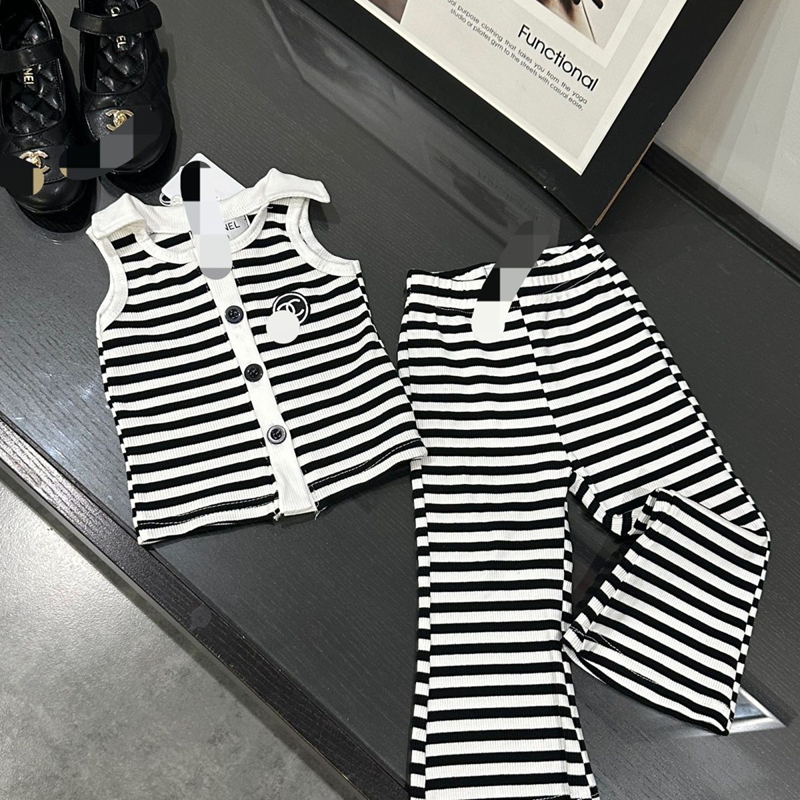 Chanelキッズノースリーブ Tシャツ