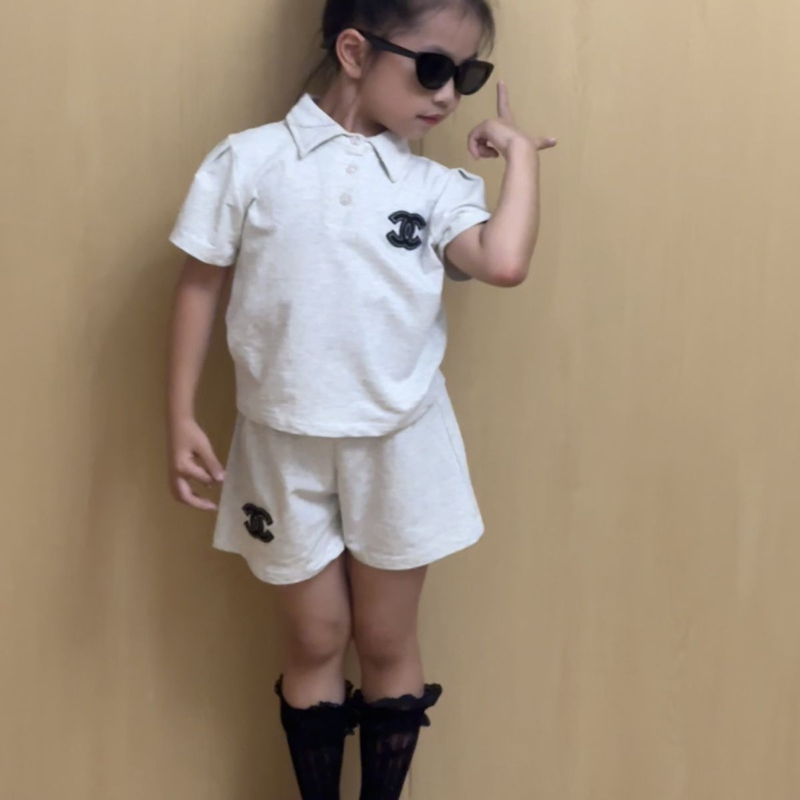 Chanel ガールズジャージセットアップ