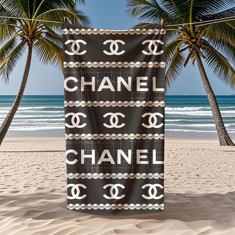 ブランドChanel ビーチタオル