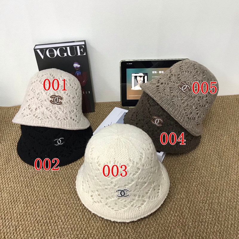 Chanel レディース 秋冬 ニットハット