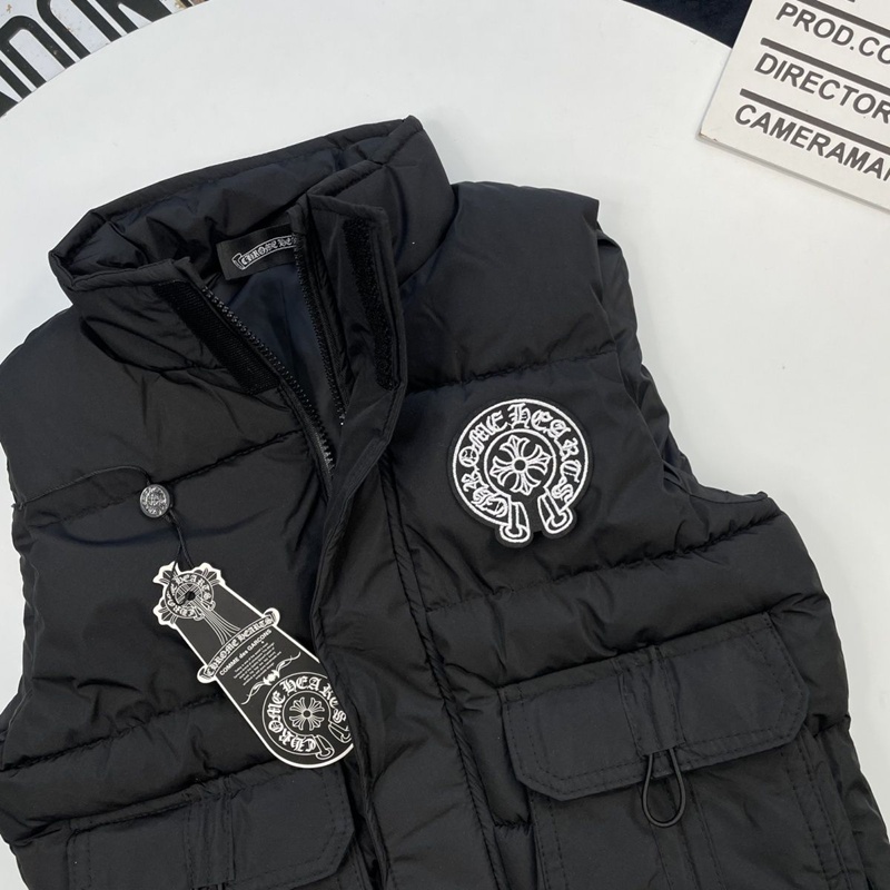 Chrome Heartsブランド 中綿ベスト