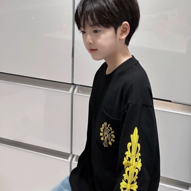 Chrome Heartst キッズロングtシャツ