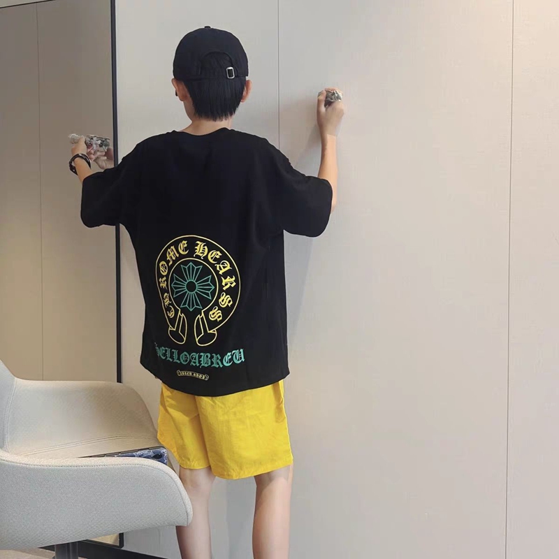 Chrome Hearts 子供tシャツ かわいい