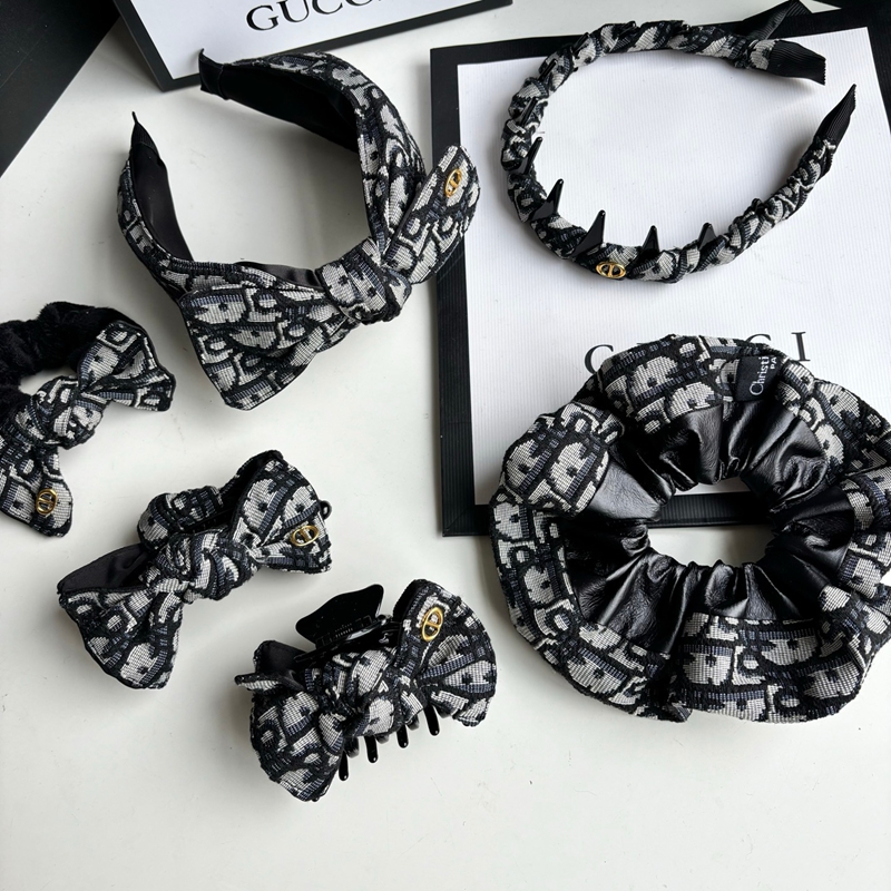 ブランドディオールリボンヘアゴム