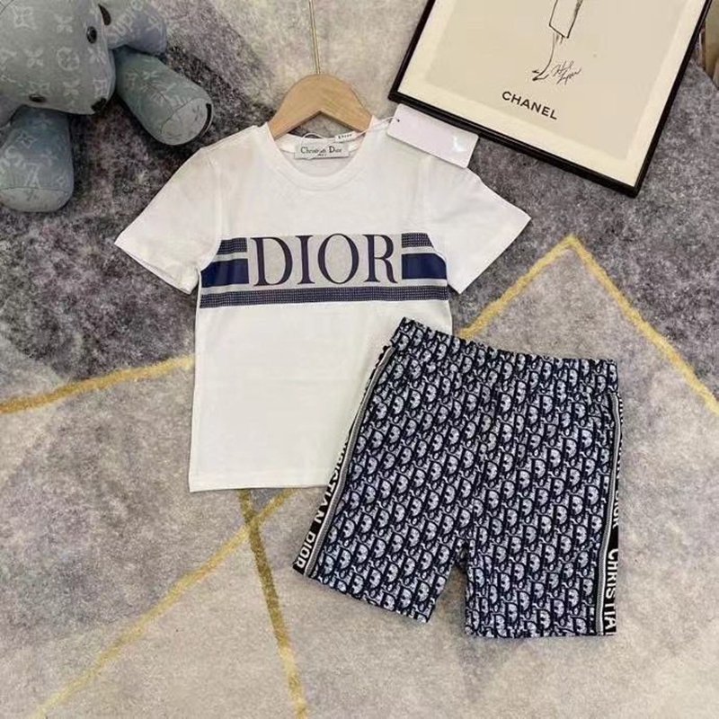 ブランドDiorキッズ用半袖ｔシャツ