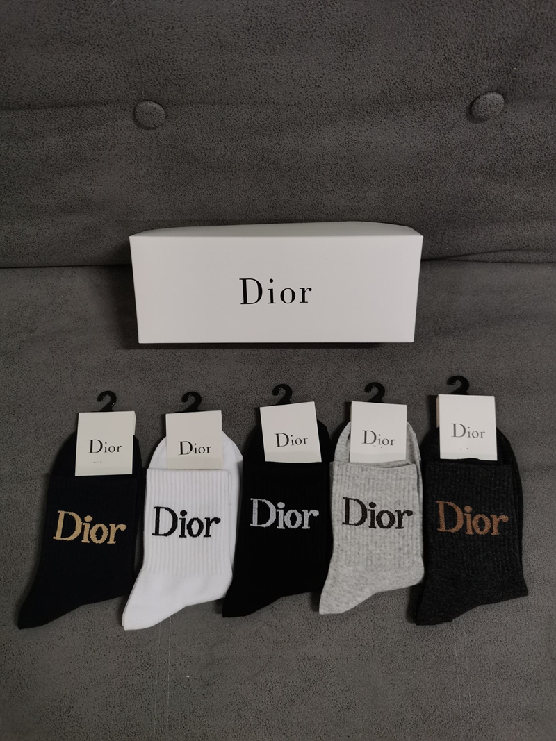Dior上質な コットン ソックス