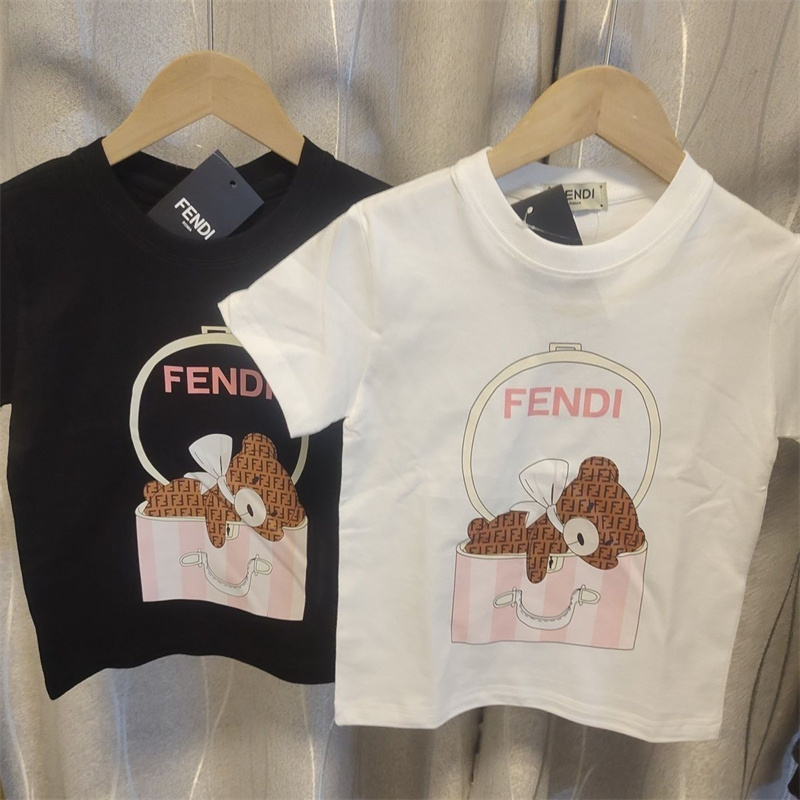 ブランド フェンディ Tシャツ 可愛い 半袖 