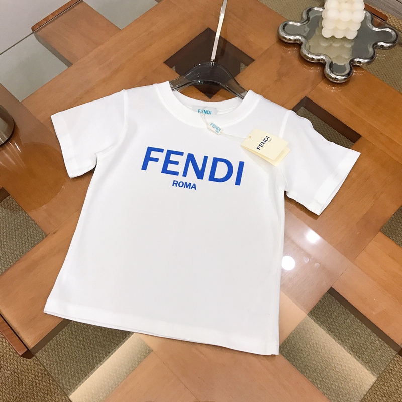 ハイブランドFendi キッズ半袖Tシャツ