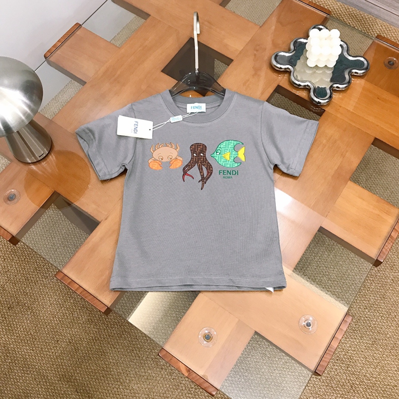 フェンディレディースメンズブランドtシャツ