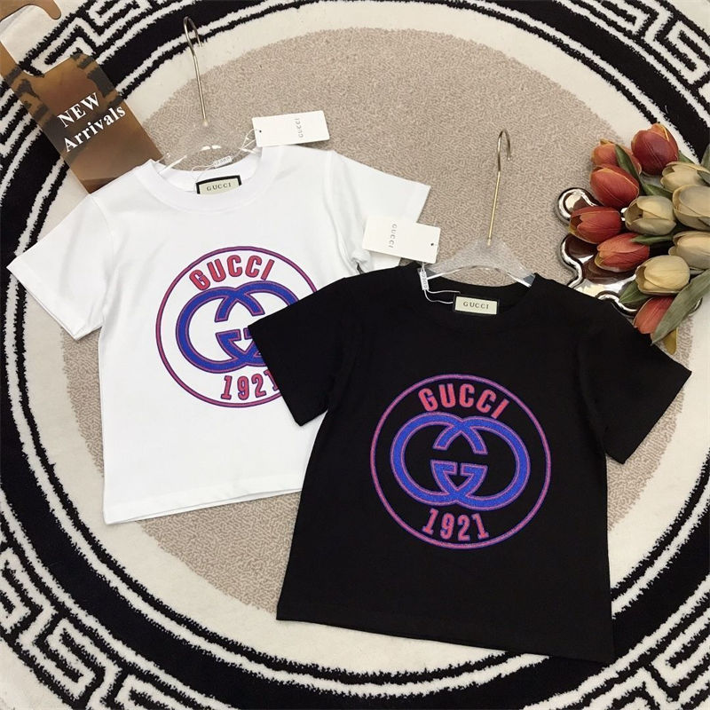 ブランドgg子供夏tシャツ