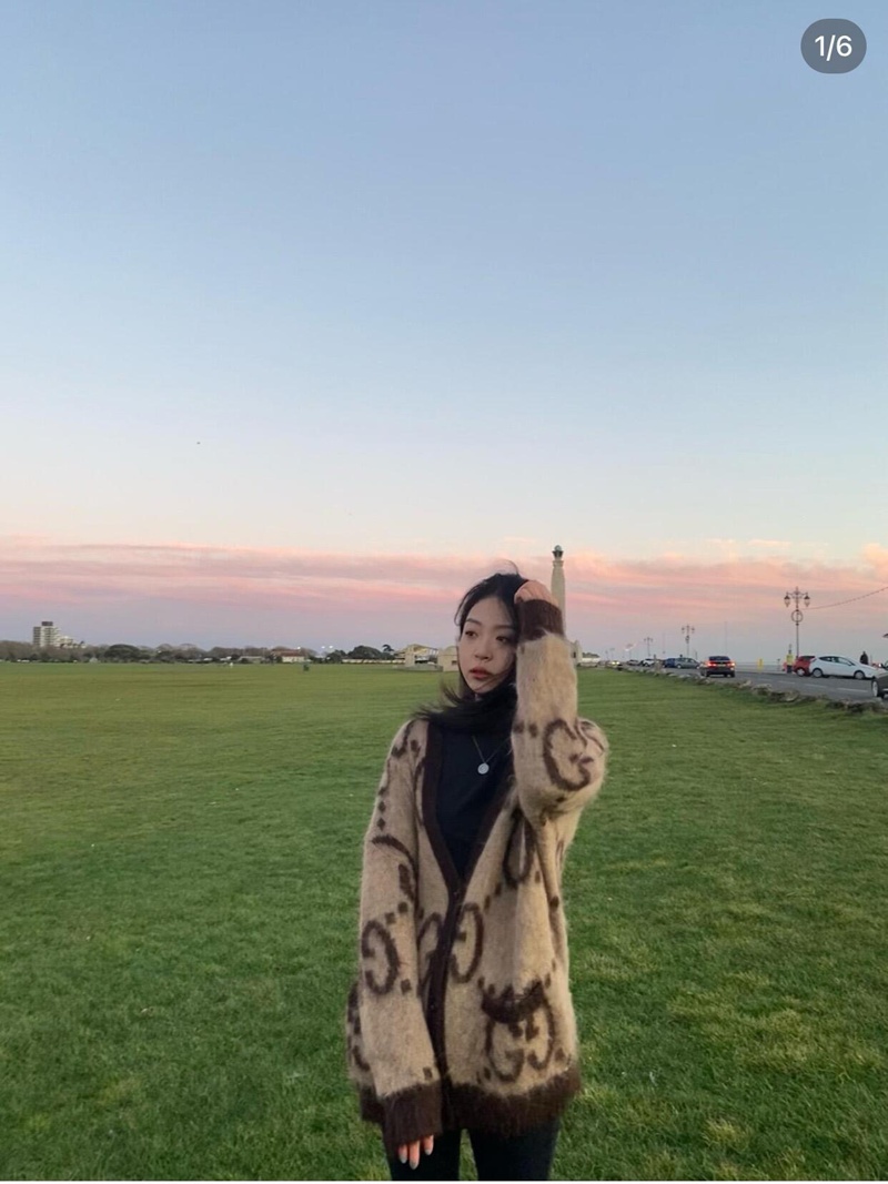 ブランドggレディースオーバーサイズカーディガン