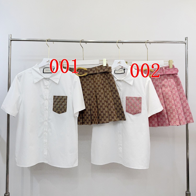 ハイブランドgg夏服セットアップ