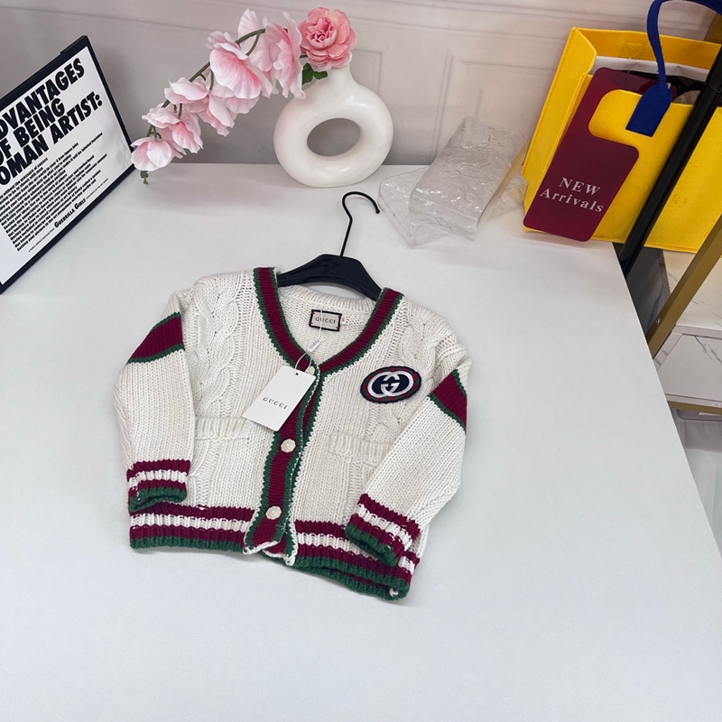 GGブランド子供服セーターコート