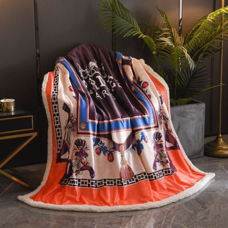 Hermes 掛けブランケット