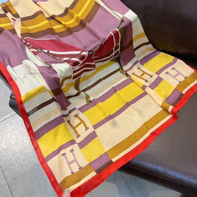 Hermes正方形 ストール