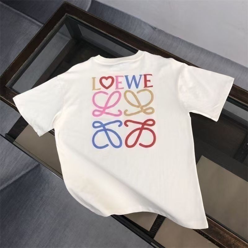 LOEWE プリントTシャツ 黒白