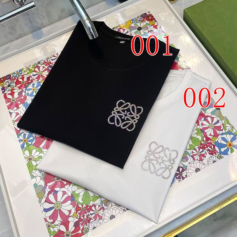  ロエベレディースメンズtシャツ