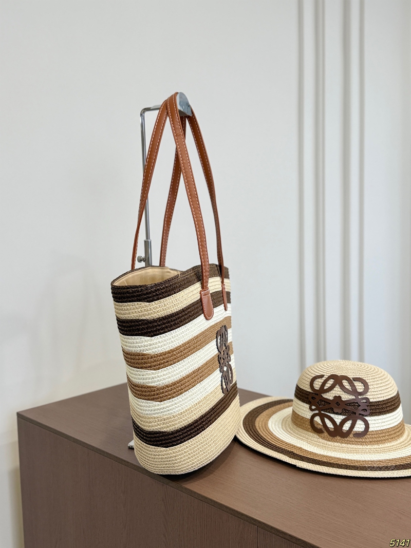 ブランド Loewe 編みバッグ レディース