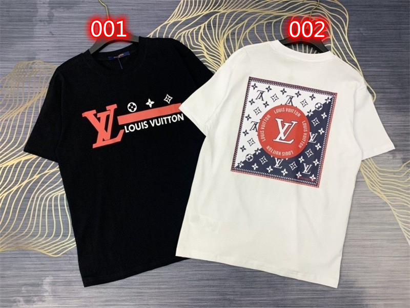 ブランド lv 上着 トップス メンズ 半袖tシャツ