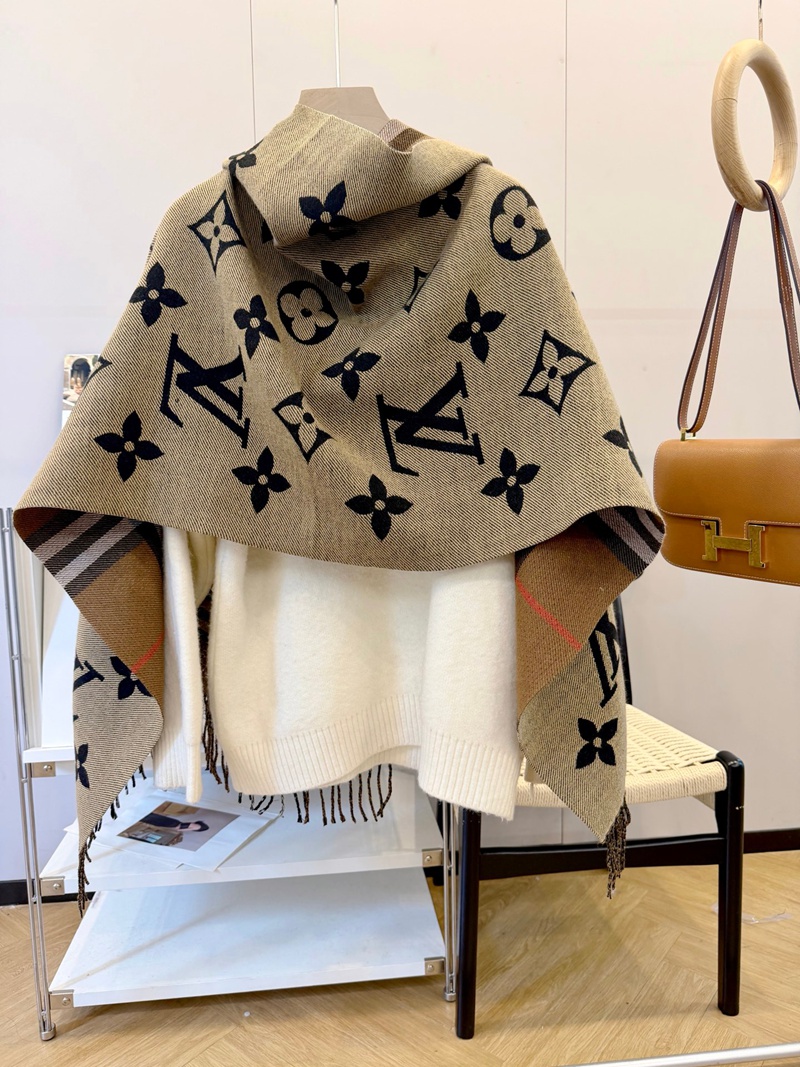 ルイヴィトン大判ショール