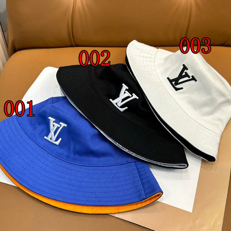 LVルイヴィトンリバーシブル帽子